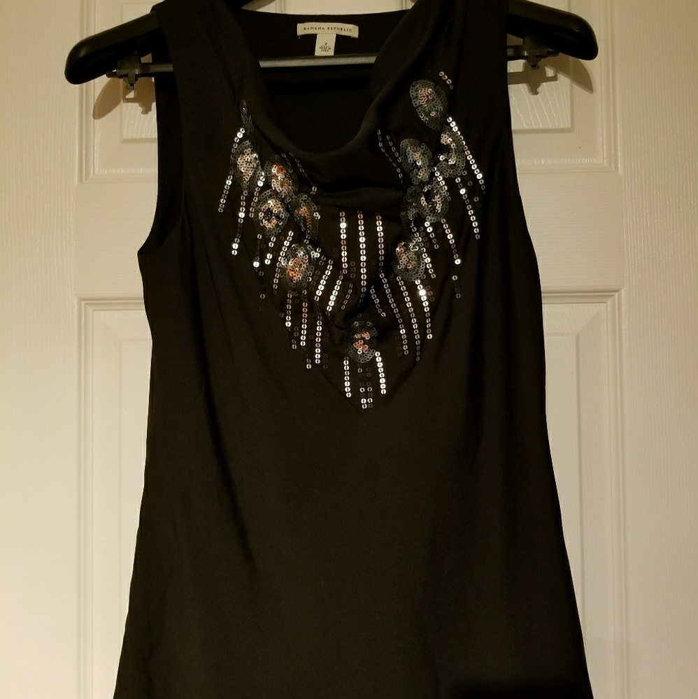 Banana Republic cowl neck blouse